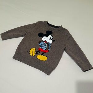 Gap Disney - Mickey Mouse Brown Sweater